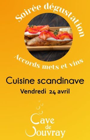 Soirée dégustation Cuisine Scandinave ! 24/04/2026