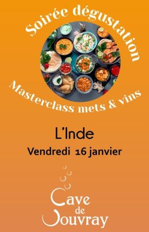 Soirée Dégustation Inde ! 16/01/2025