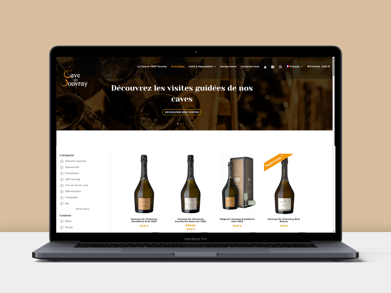 mockup boutique en ligne 2025