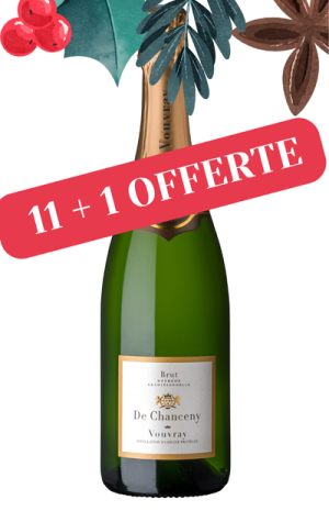 11+1 OFFERTE ! Vouvray De Chanceny brut