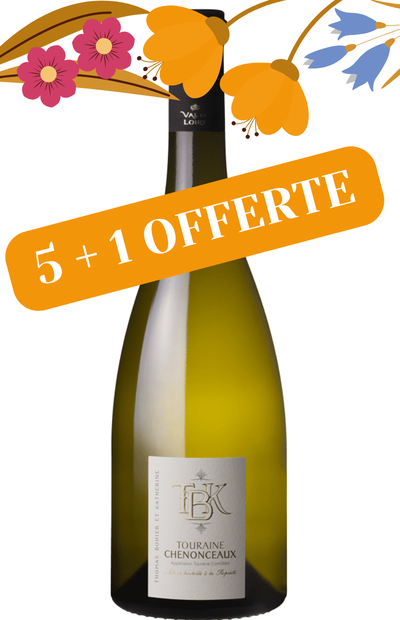 5+1 offerte ! AOP Touraine Chenonceaux sec 2023